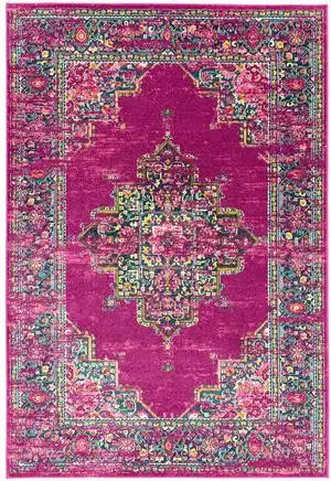 Colt CL04 Medallion Fuchsia Rug