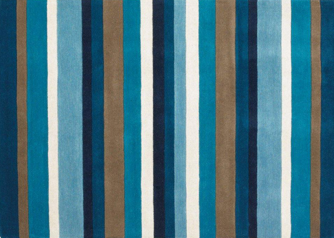 Jazz > Stripes Blue Rug