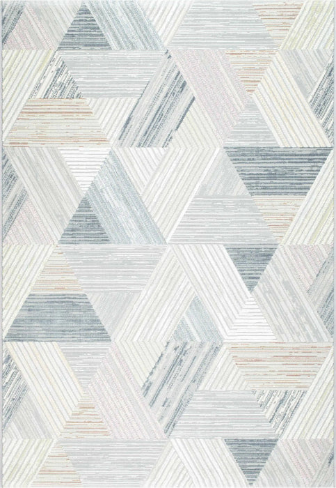 Mastercraft canyon mastercraft 52047 6464 Ivory, Multicoloured Living Room Rug.