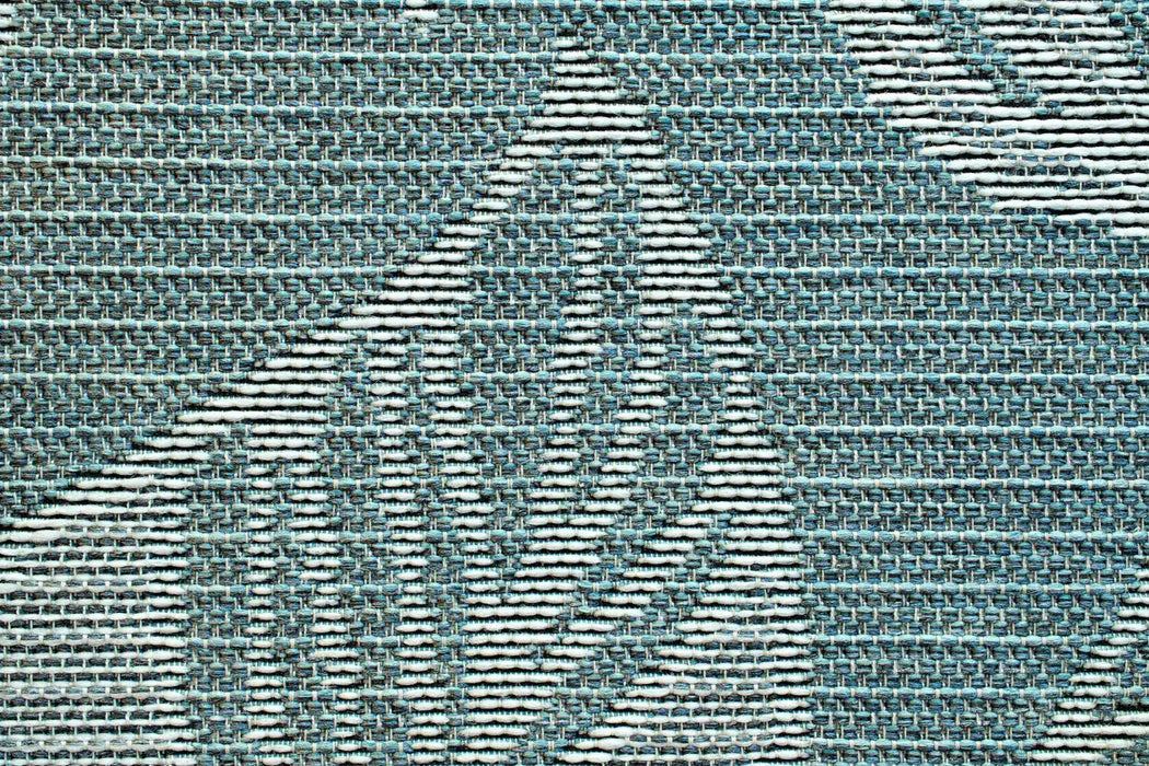 Mastercraft newquay 96014 5009 Blue Living Room Geometric Rug.