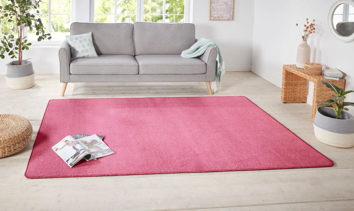 Hanse Home nasty pink Pink Living Room Rug.