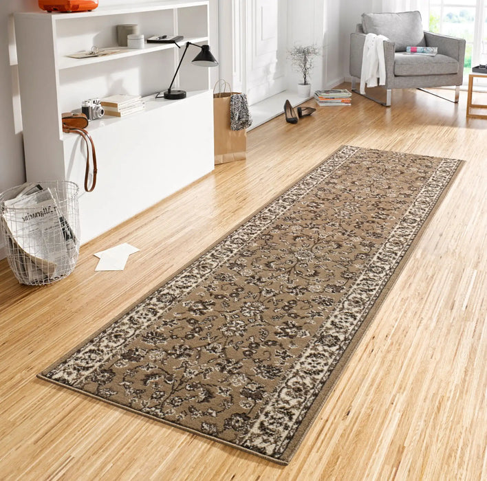 Hanse Home basic vintage taupe Beige Living Room Geometric Rug.