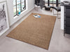 Hanse Home pure 102614 brown Beige Living Room  Rug.