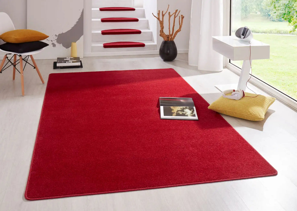 Hanse Home fancy red Red Living Room Rug.