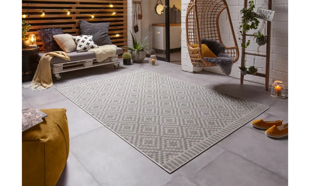 Mia 103523 Grey Cream Indoor / Outdoor