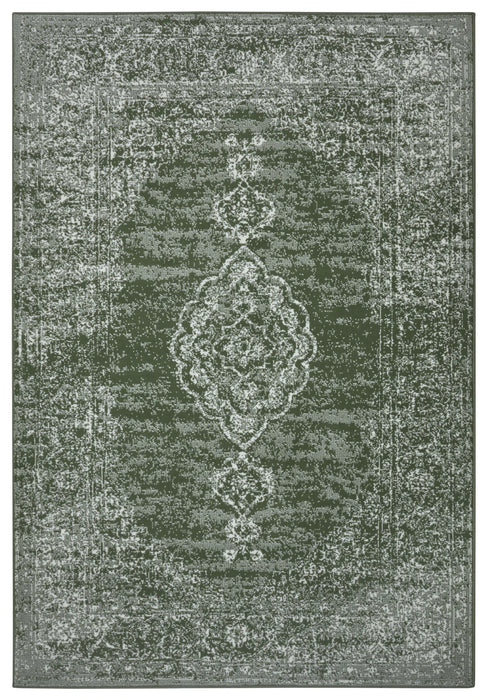 Hanse Home gloria meridional green Green Living Room  Rug.