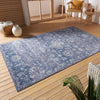 Nouristan cairo alexandria Blue Living Room Moroccan Rug.