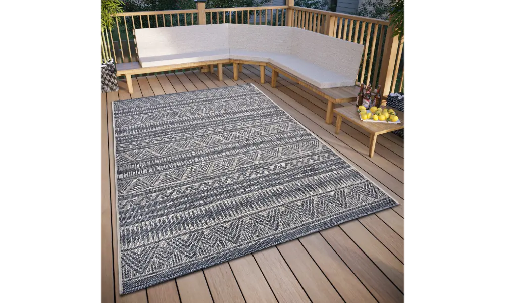 Clyde 105906 Grey Beige Indoor / Outdoor
