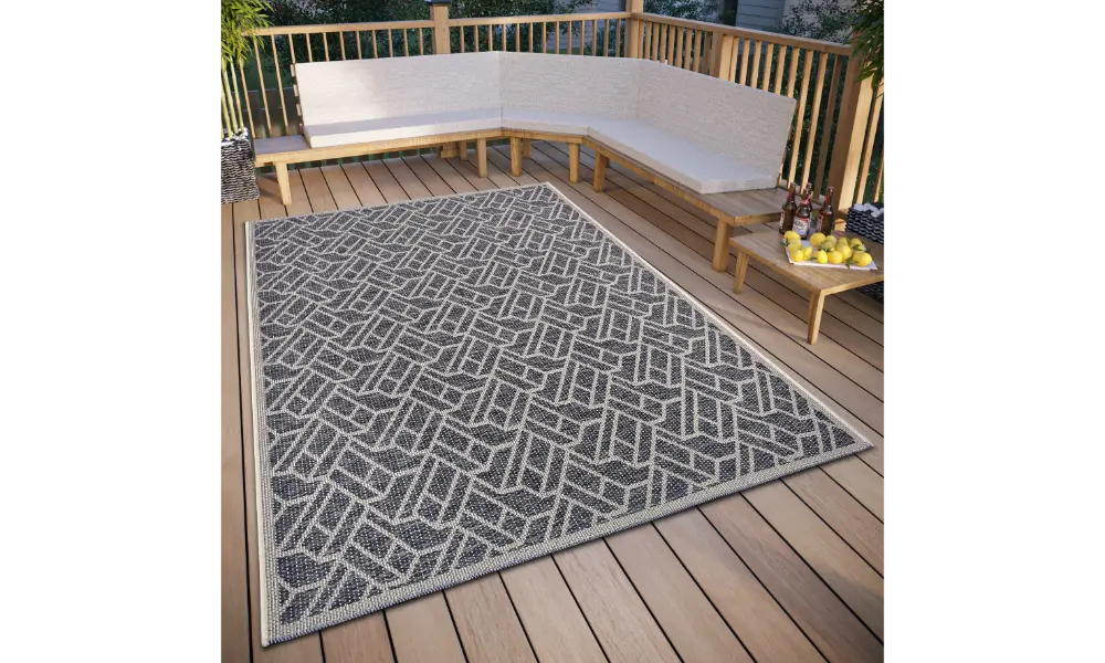 Clyde 105912 Grey Beige Indoor / Outdoor