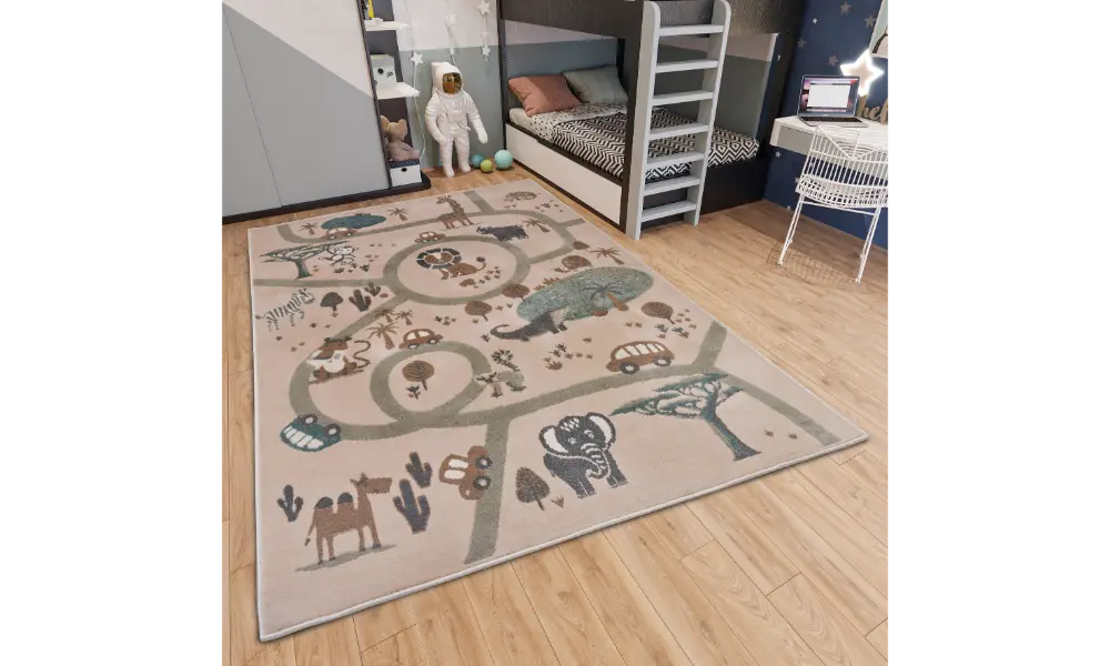 Adventures 105972 Cream Brown Grey
