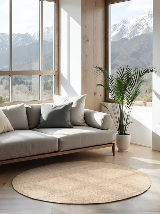 Boucle 105973 Ivory White Rug