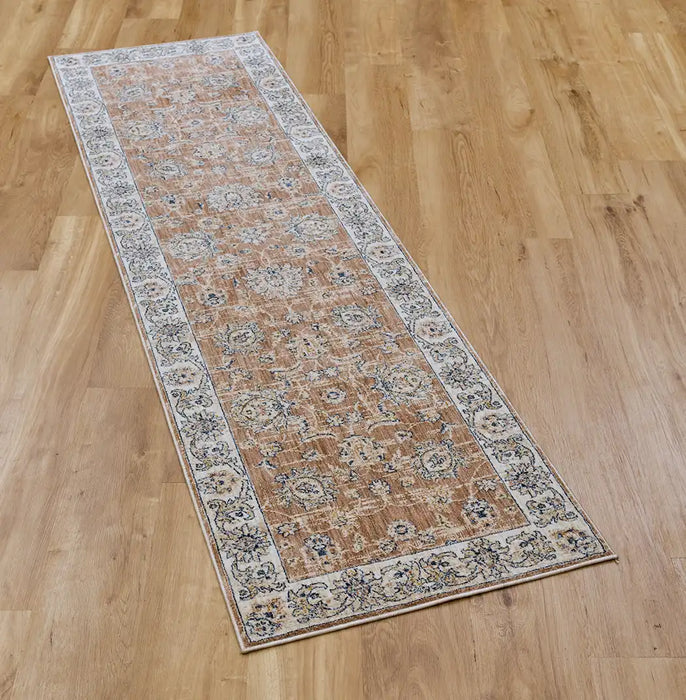 Mastercraft alhambra 6992a rose beige Yellow, Beige, Orange Living Room  Rug.