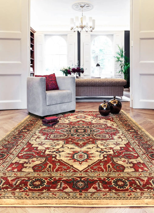 Asiatic windsor 10 Red Living Room Rug.