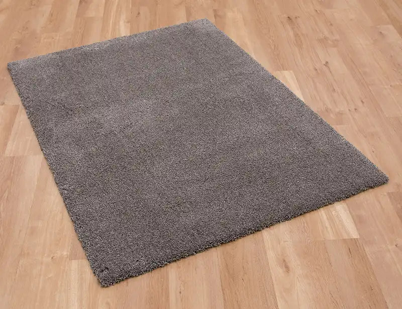 Mastercraft cosy 71381 70 grey Grey Shaggy Rug.