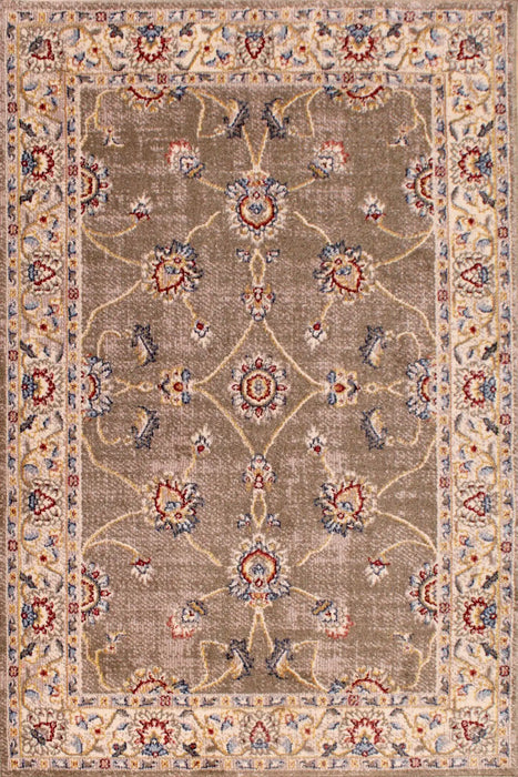 URCO orient urco 5929 green Green, Multicoloured Living Room Moroccan Rug.