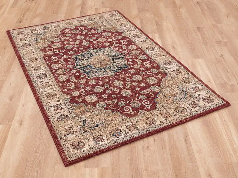 Mastercraft da vinci 057 0559 1464 red Red Living Room Rug.