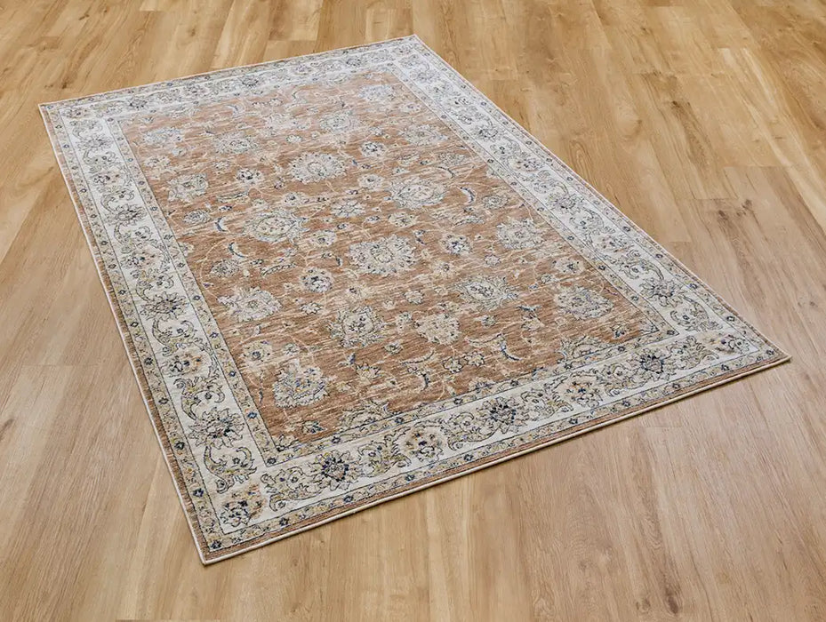 Mastercraft alhambra 6992a rose beige Yellow, Beige, Orange Living Room  Rug.