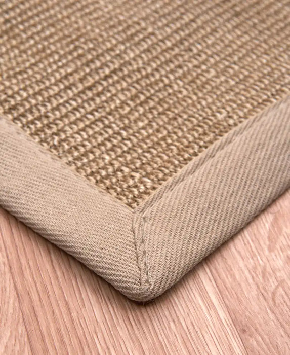 Asiatic sisal linen linen Beige Living Room Natural Fibre Rug.