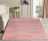 Serdim Rugs oxford 912 baby pink Pink Living Room Shaggy Rug.
