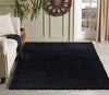 Serdim Rugs oxford 912 black Black Living Room Shaggy Rug.