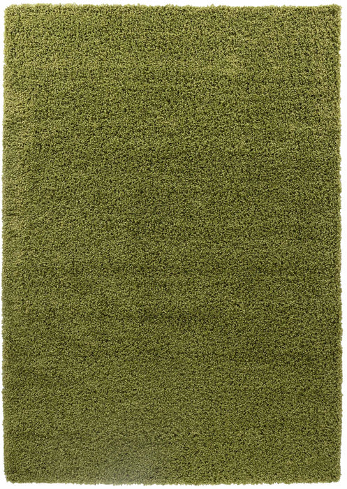 Serdim Rugs oxford 912 green Green Living Room Shaggy Rug.