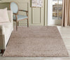 Serdim Rugs oxford 912 light beige Beige Living Room Shaggy Rug.