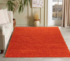 Serdim Rugs oxford 912 orange Orange Living Room Shaggy Rug.