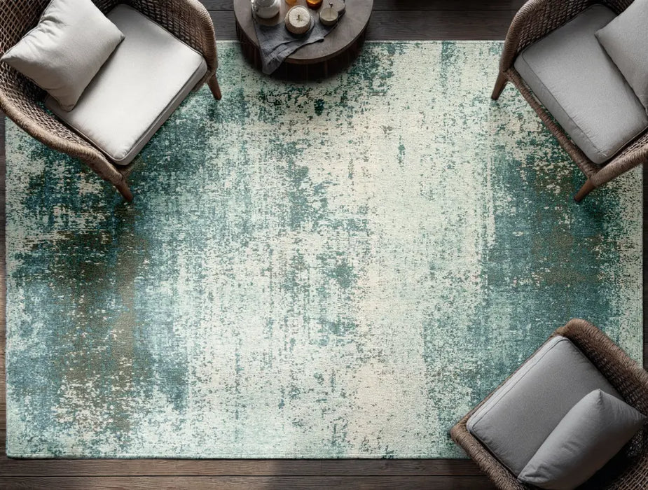 Mad Men Virgin Land Neptune 9656 Indoor / Outdoor Washable Rug