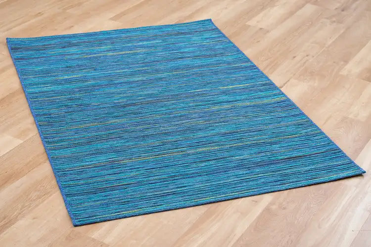 Mastercraft brighton 098 0122 5000 99 Blue Living Room Flat Weave Rug.