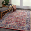 Nourison ankara global anr02 red Red Living Room Moroccan Rug.