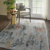 Nourison ankara global anr09 ivory mutli Ivory, Multicoloured Living Room Moroccan Rug.