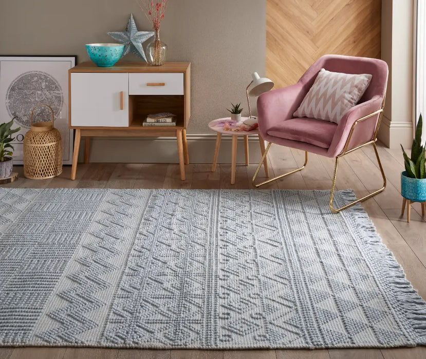 Anya ANYA01 Duck Egg Rug