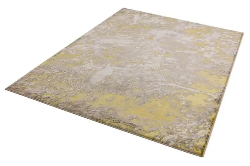 Asiatic aurora au06 lustre Grey, Yellow Living Room Rug.