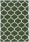 Asiatic albany asiatic ogee green Green Living Room Geometric Rug.