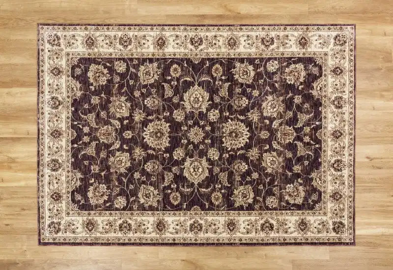 Mastercraft alhambra 6992a dark blue red Purple, Red Living Room Rug.