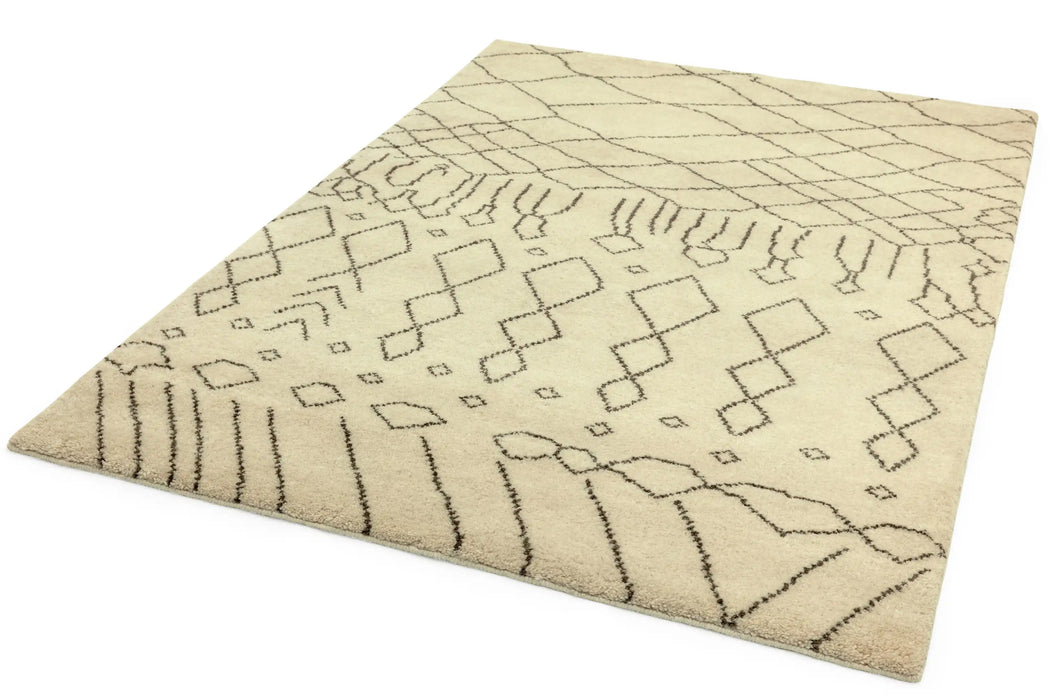Asiatic amira am 004 Ivory Living Room Wool Rug.