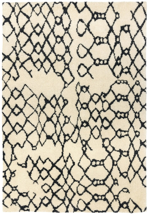 Asiatic amira am 007 Ivory Living Room Wool Rug.