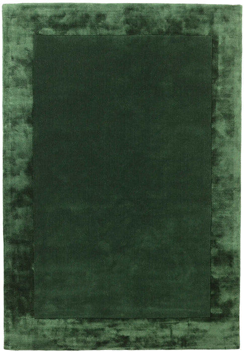 Asiatic ascot green Green Living Room Wool Rug.