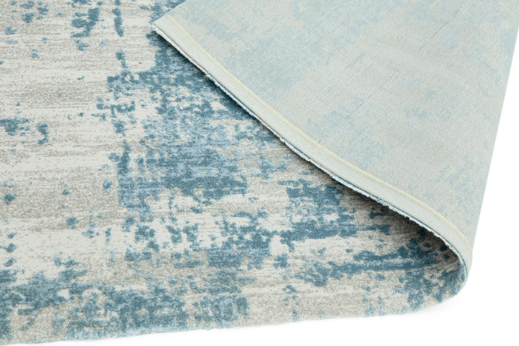 Asiatic astral as11 blue Blue Living Room Rug.