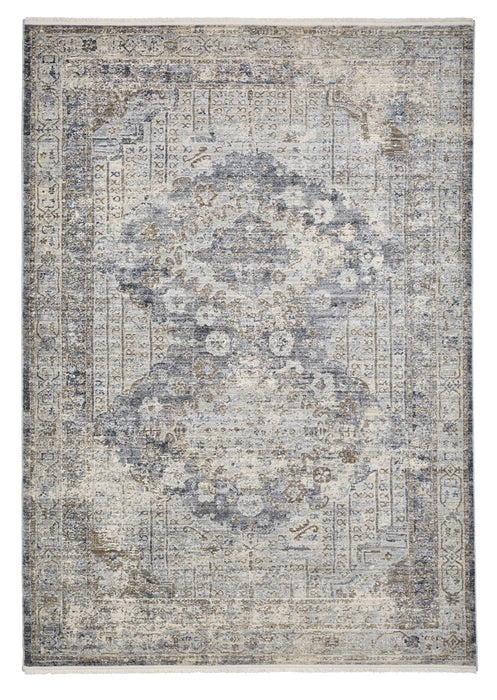 Think Rugs athena think 18739 grey Grey Living Room Moroccan Rug.