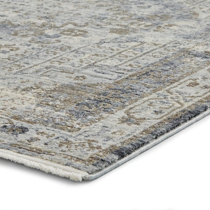 Think Rugs athena think 18739 grey Grey Living Room Moroccan Rug.