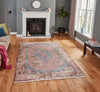 Think Rugs athena think 24023 multi Multicoloured Living Room Moroccan Rug.