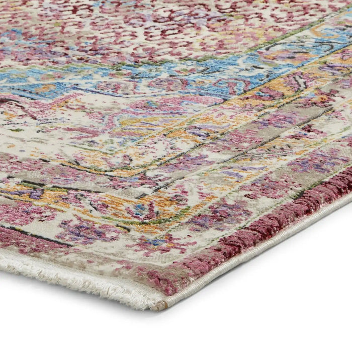 Think Rugs athena think 24023 multi Multicoloured Living Room Moroccan Rug.