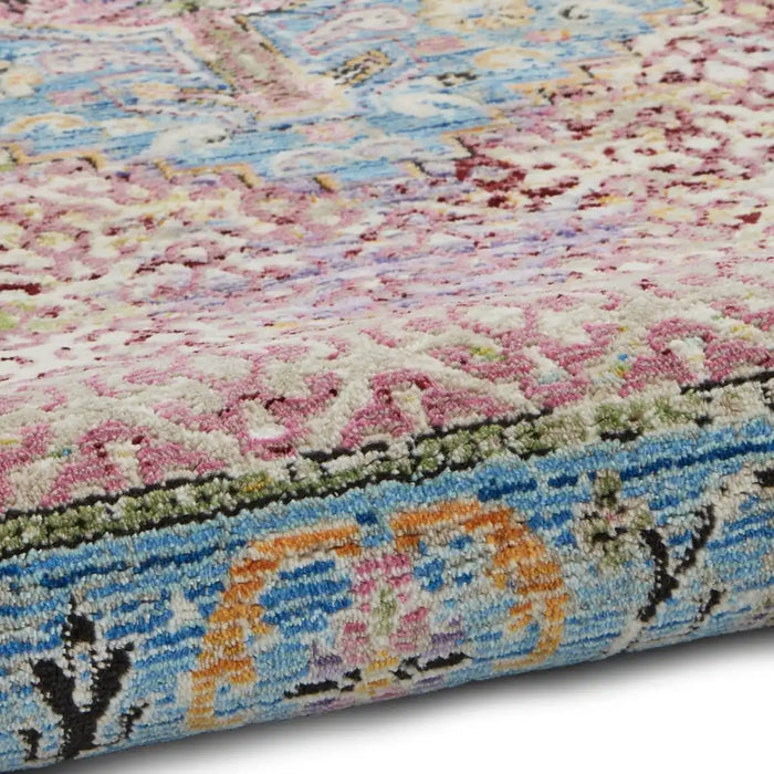 Think Rugs athena think 24023 multi Multicoloured Living Room Moroccan Rug.