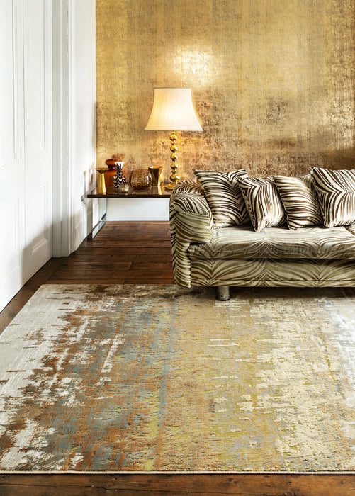 Asiatic aurora au01 dune Grey, Yellow Living Room Rug.