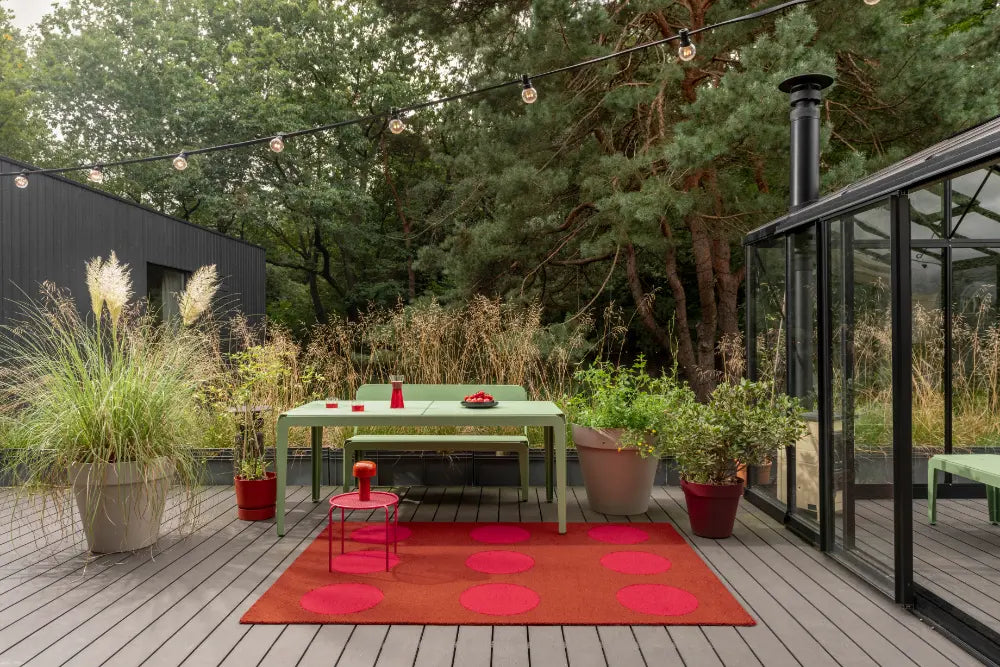 Habitat Festival Dots Red outdoor 495800 Rug