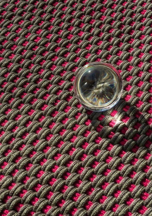 Lace Tri-colore Thyme/Grey/Pink outdoor 496904 Rug