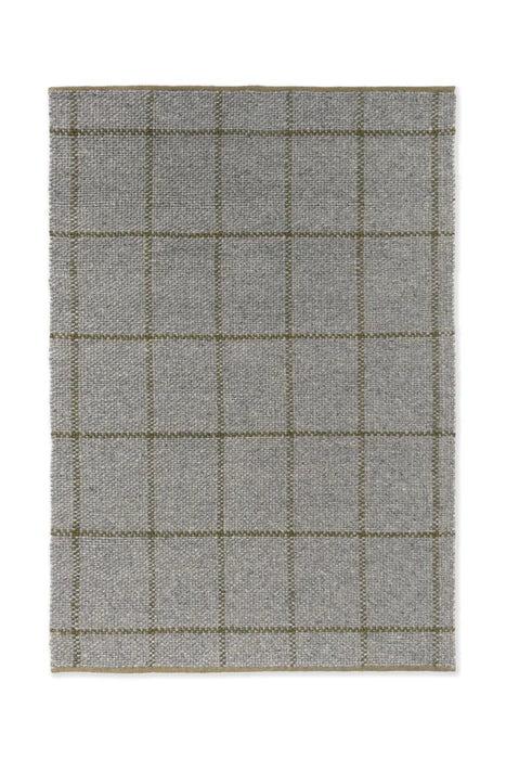 Craft Matter Check Slate/Olive 049104 Rug