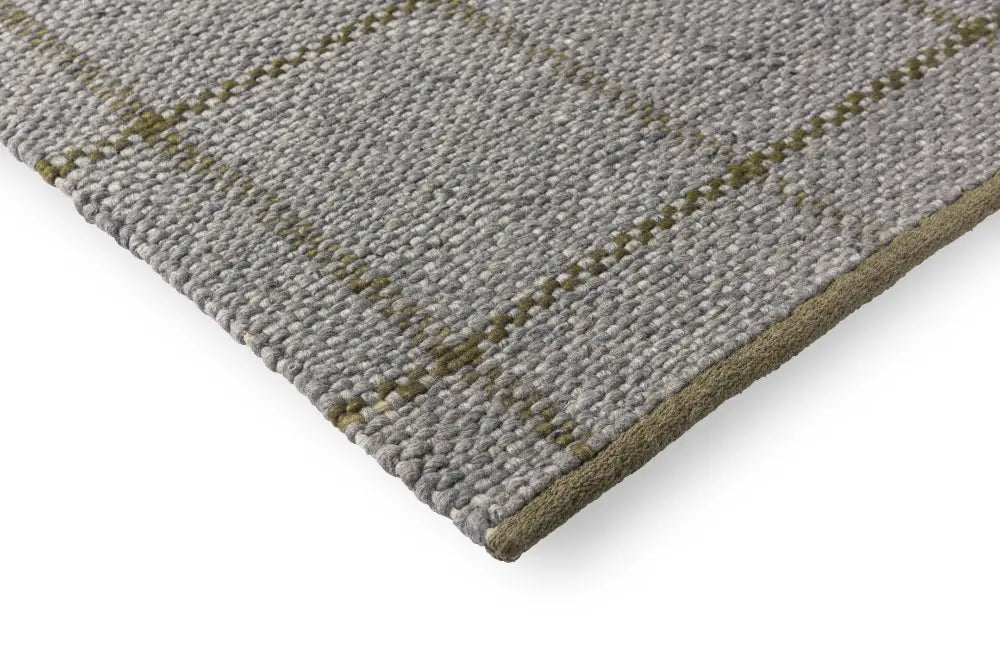 Craft Matter Check Slate/Olive 049104 Rug