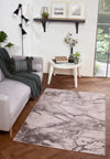 HMC bianco 185ka dark grey Grey Living Room Geometric Rug.
